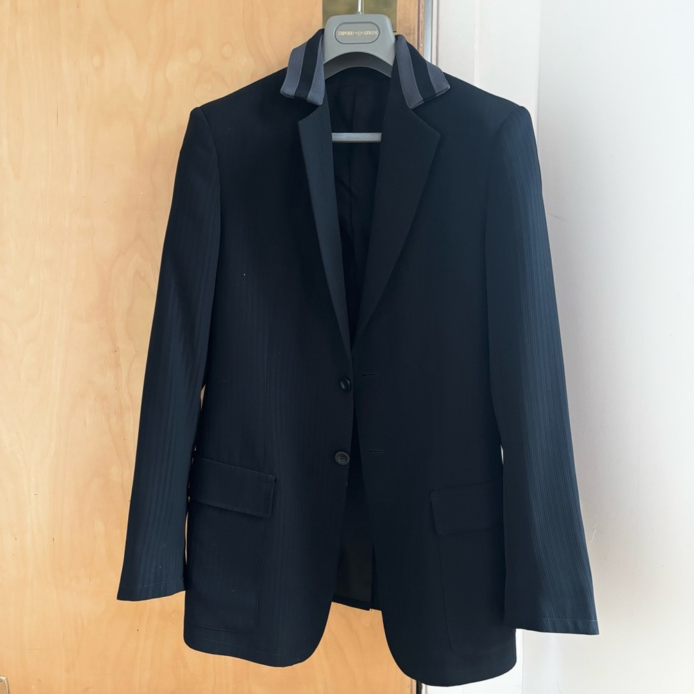 Men’s Emporio Armani Black Blazer (US Size 40)